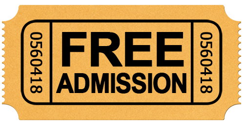 admission ticket psd